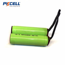 Paquete de baterías AA 900mah 2.4v ni-mh recargable
